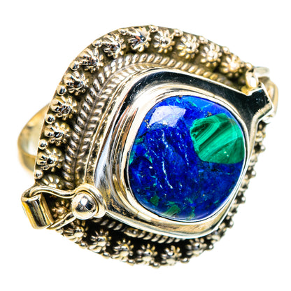 Azurite Rings handcrafted by Ana Silver Co - RING85686