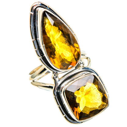 Mandarin Citrine Rings handcrafted by Ana Silver Co - RING85701
