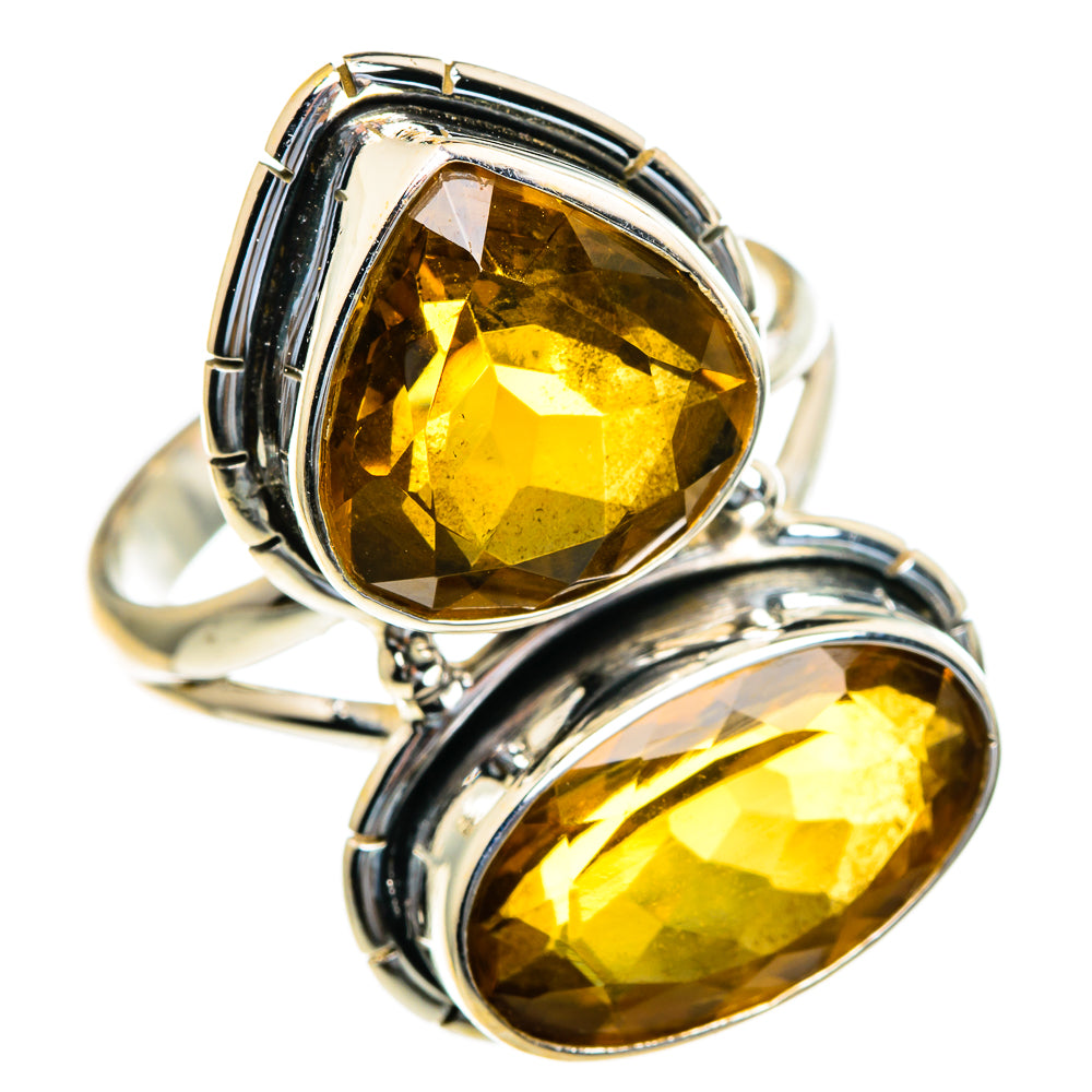 Mandarin Citrine Rings handcrafted by Ana Silver Co - RING85702