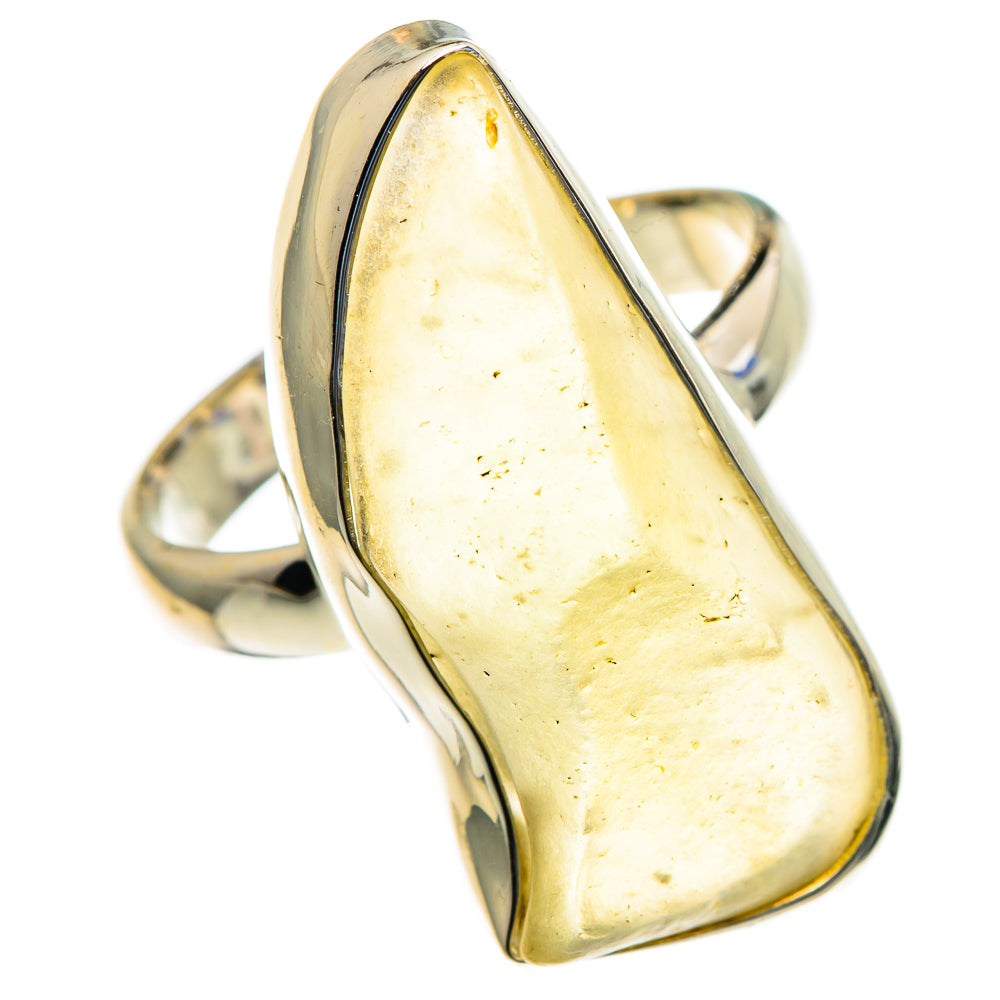 Libyan Glass Rings handcrafted by Ana Silver Co - RING85704