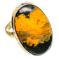 Bumble Bee Jasper Rings handcrafted by Ana Silver Co - RING85709