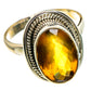 Mandarin Citrine Rings handcrafted by Ana Silver Co - RING85736