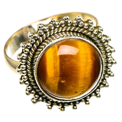 Tiger Eye Rings handcrafted by Ana Silver Co - RING85737