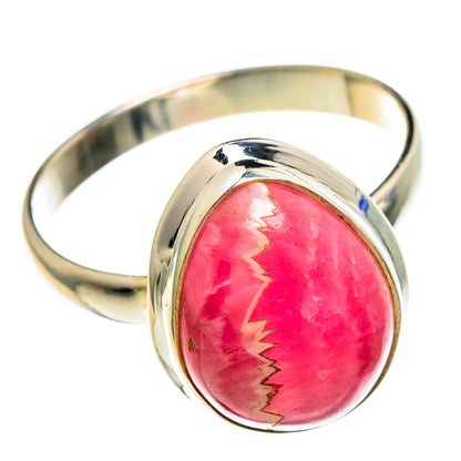 Rhodochrosite Rings handcrafted by Ana Silver Co - RING85743