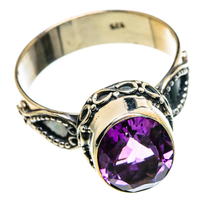 Amethyst Rings handcrafted by Ana Silver Co - RING85750
