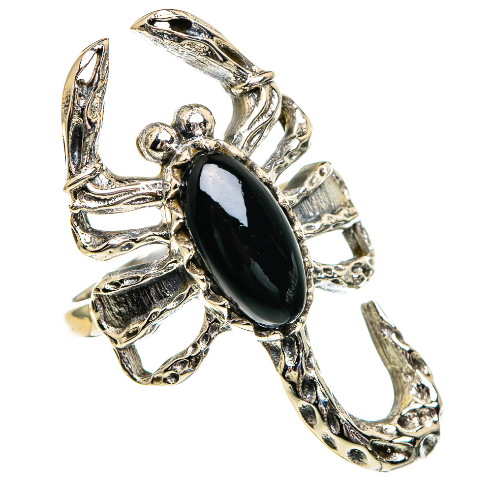 Black Onyx Rings handcrafted by Ana Silver Co - RING85753