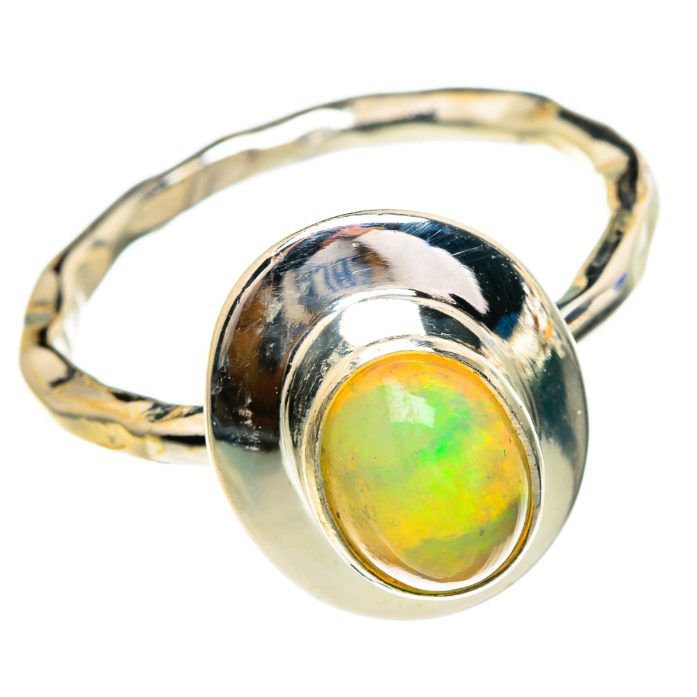 Ethiopian Opal Rings handcrafted by Ana Silver Co - RING85760