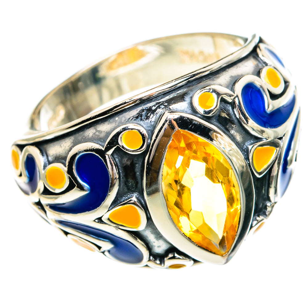 Citrine Rings handcrafted by Ana Silver Co - RING85807