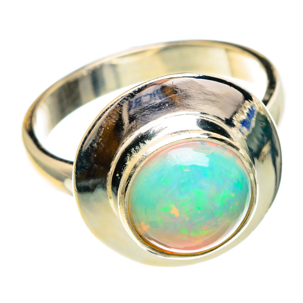 Ethiopian Opal Rings handcrafted by Ana Silver Co - RING85808