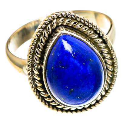Lapis Lazuli Rings handcrafted by Ana Silver Co - RING85816