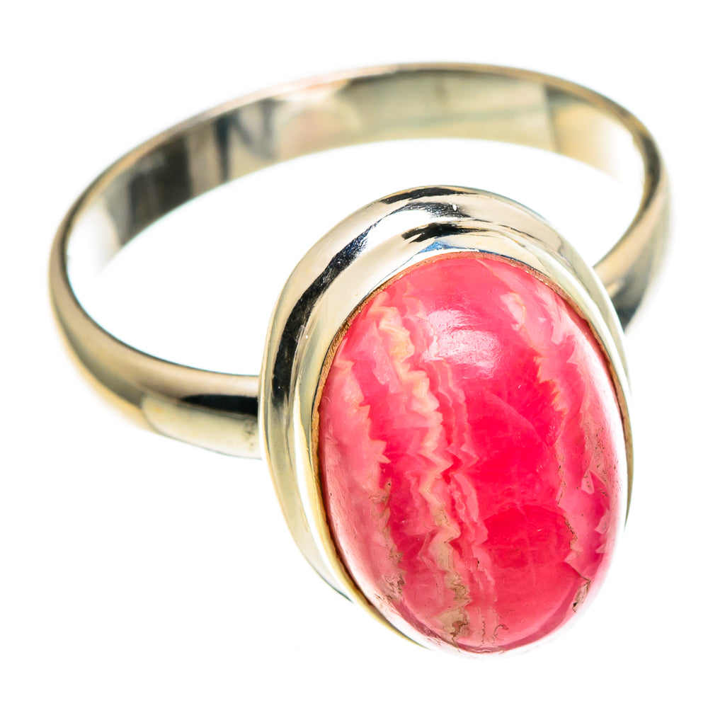 Rhodochrosite Rings handcrafted by Ana Silver Co - RING85839