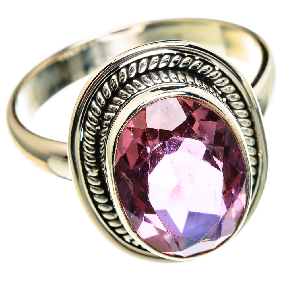 Color Change Alexandrite (lab.) Rings handcrafted by Ana Silver Co - RING85842