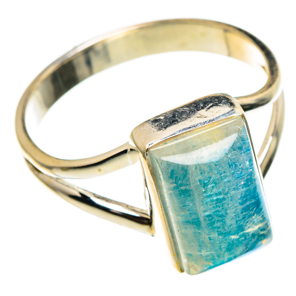 Rainbow Moonstone Rings handcrafted by Ana Silver Co - RING85873
