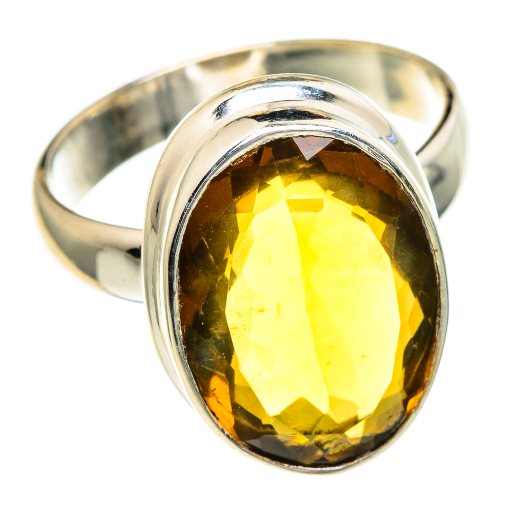 Mandarin Citrine Rings handcrafted by Ana Silver Co - RING85880
