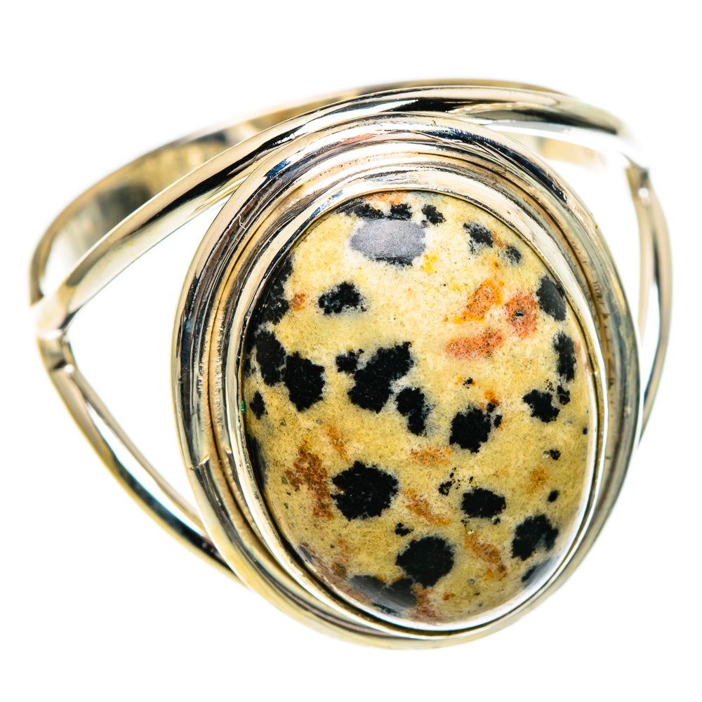 Dalmatian Jasper Rings handcrafted by Ana Silver Co - RING85881