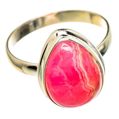 Rhodochrosite Rings handcrafted by Ana Silver Co - RING85886