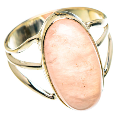 Rose Quartz Rings handcrafted by Ana Silver Co - RING85887