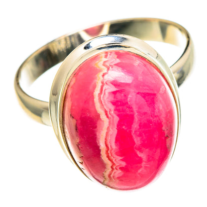 Rhodochrosite Rings handcrafted by Ana Silver Co - RING85889