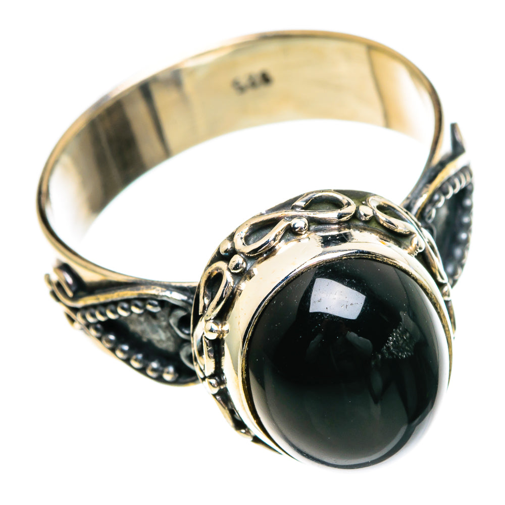 Black Onyx Rings handcrafted by Ana Silver Co - RING85897