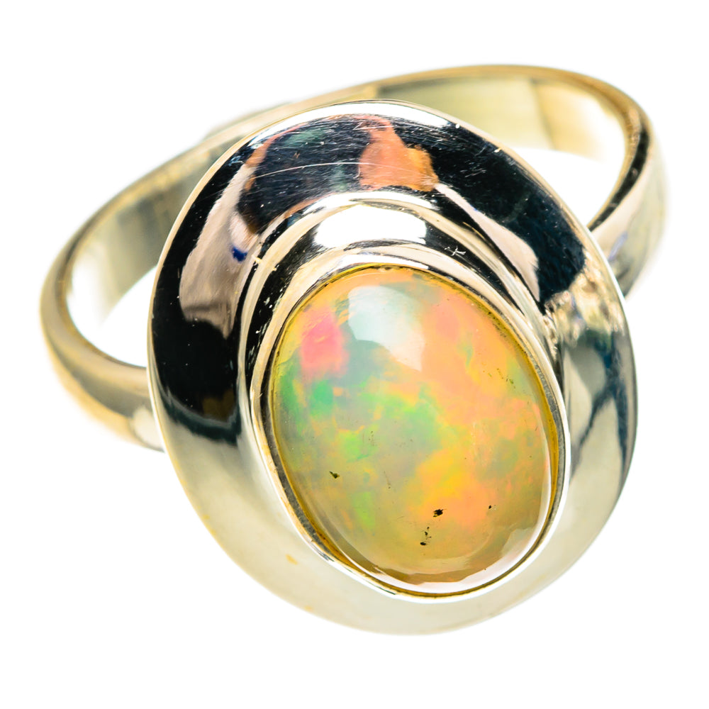 Ethiopian Opal Rings handcrafted by Ana Silver Co - RING85902