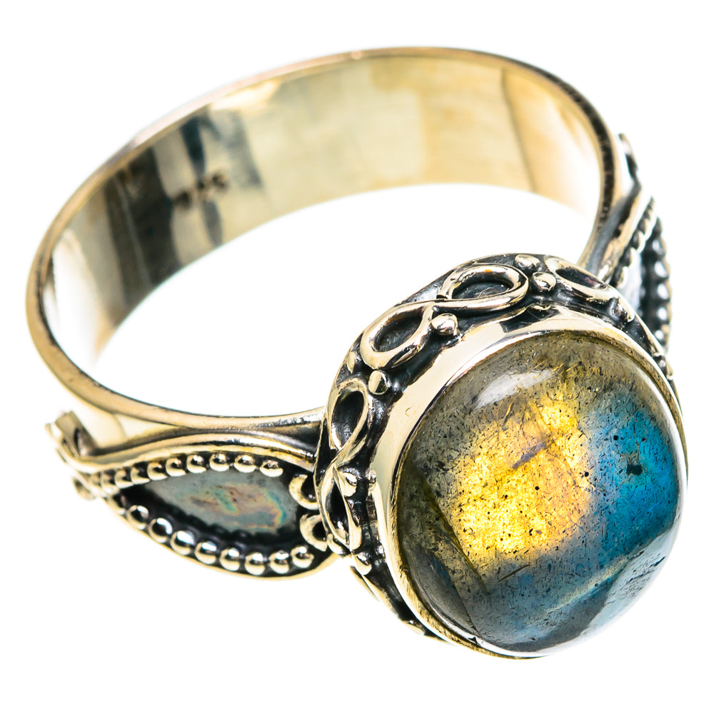 Labradorite Rings handcrafted by Ana Silver Co - RING85907
