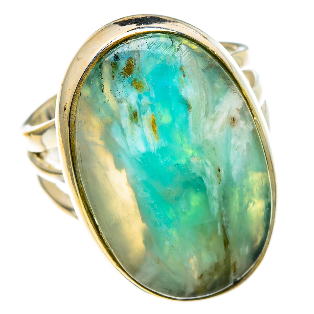 Peruvian Opal Rings handcrafted by Ana Silver Co - RING85908