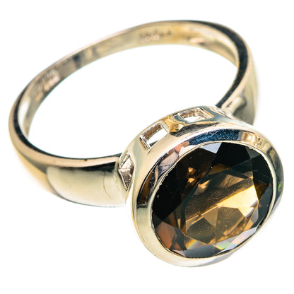Smoky Quartz Rings handcrafted by Ana Silver Co - RING85929