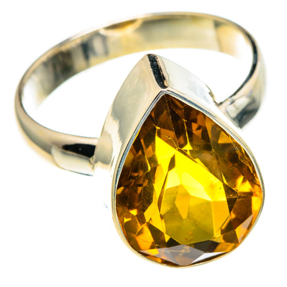 Mandarin Citrine Rings handcrafted by Ana Silver Co - RING85932