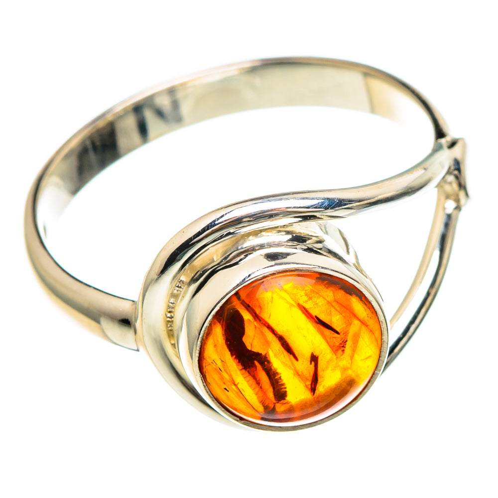 Baltic Amber Rings handcrafted by Ana Silver Co - RING85934