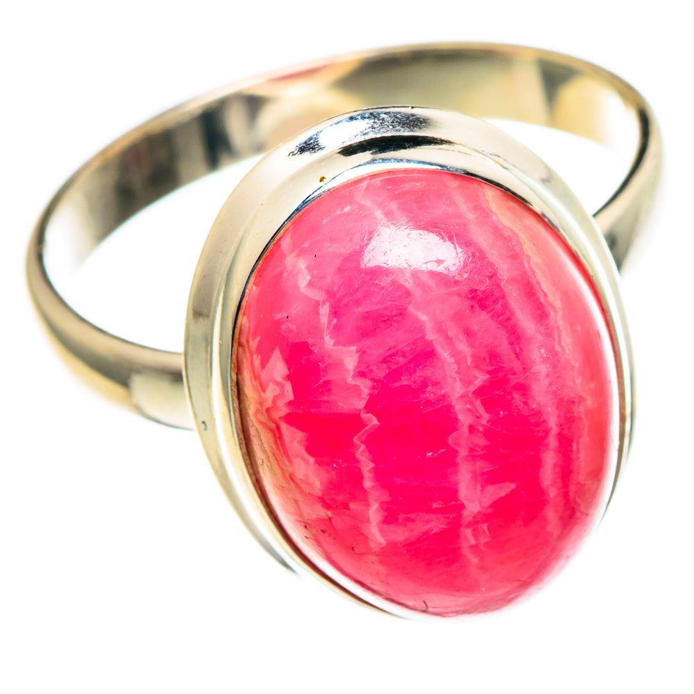 Rhodochrosite Rings handcrafted by Ana Silver Co - RING85937