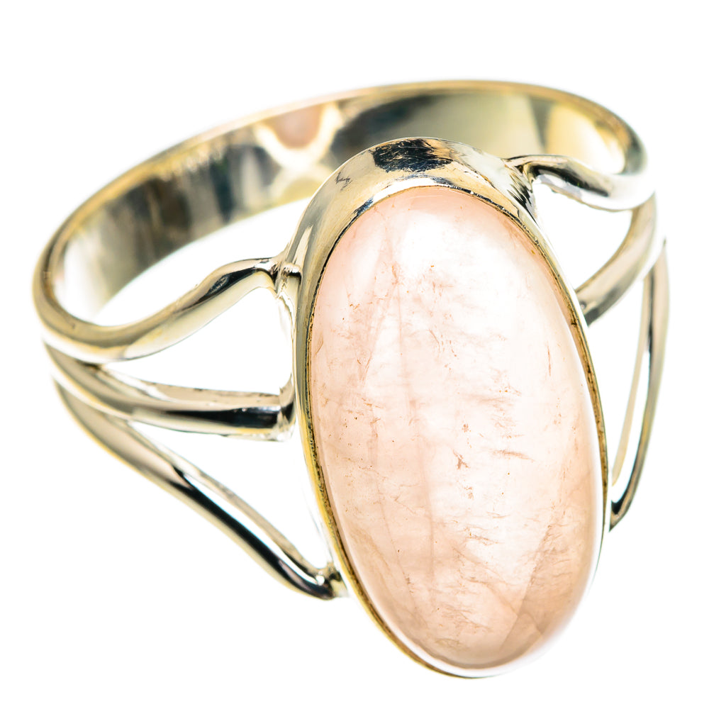 Rose Quartz Rings handcrafted by Ana Silver Co - RING85938