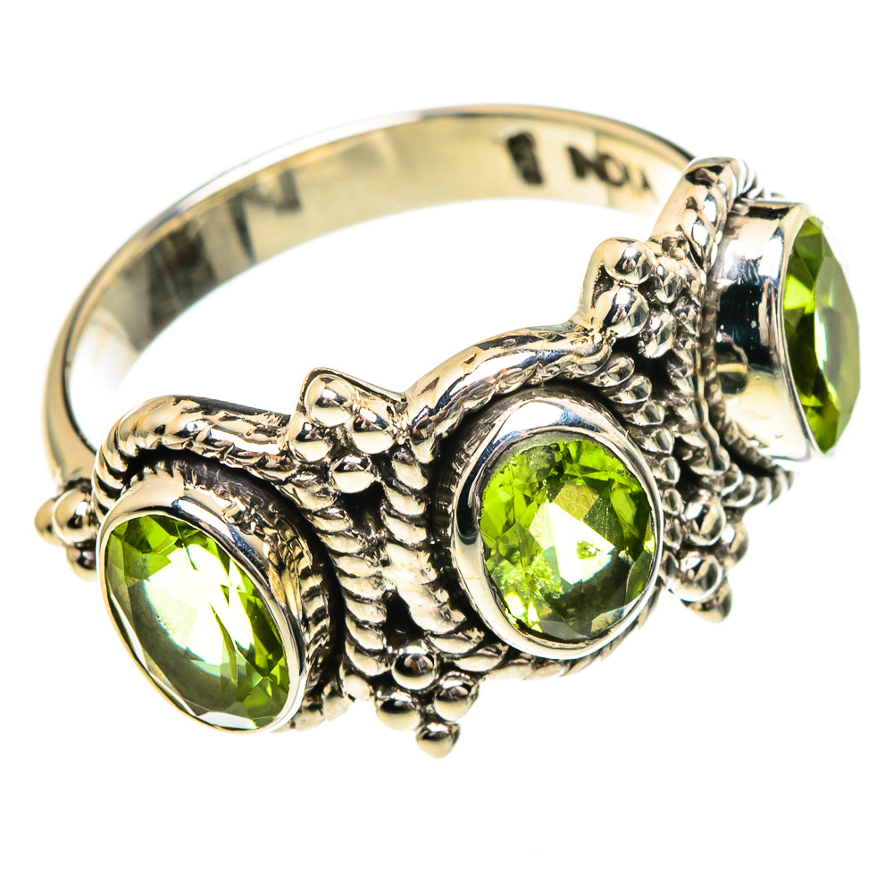 Peridot Rings handcrafted by Ana Silver Co - RING85963