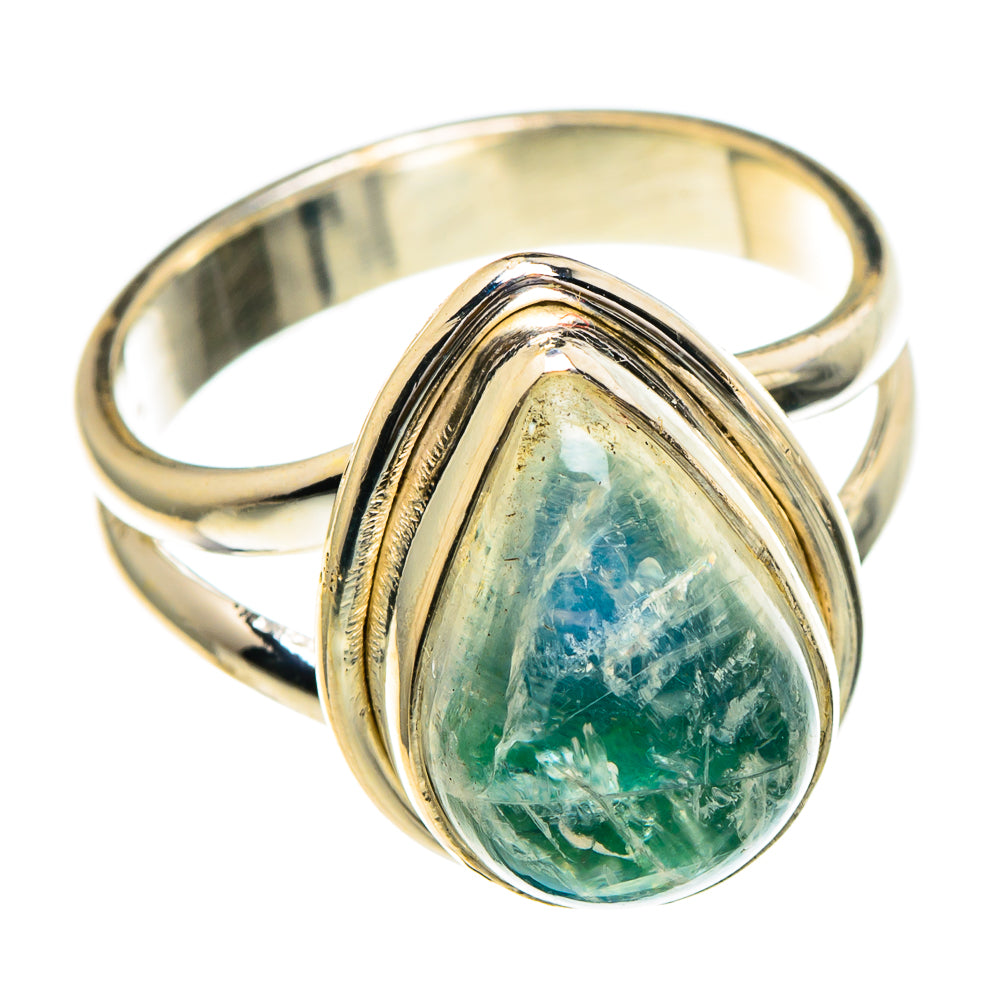 Rainbow Moonstone Rings handcrafted by Ana Silver Co - RING85967