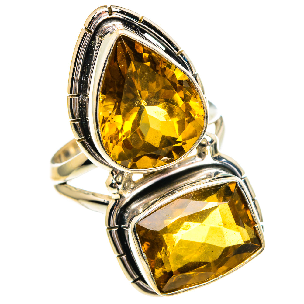 Mandarin Citrine Rings handcrafted by Ana Silver Co - RING85972