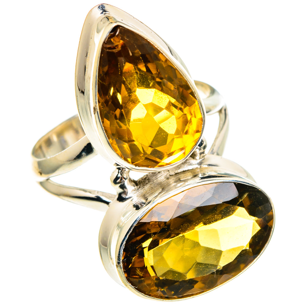 Mandarin Citrine Rings handcrafted by Ana Silver Co - RING85974