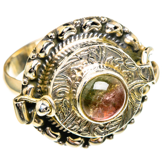 Watermelon Tourmaline Rings handcrafted by Ana Silver Co - RING85975