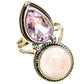 Rose Quartz, Kunzite Rings handcrafted by Ana Silver Co - RING85985