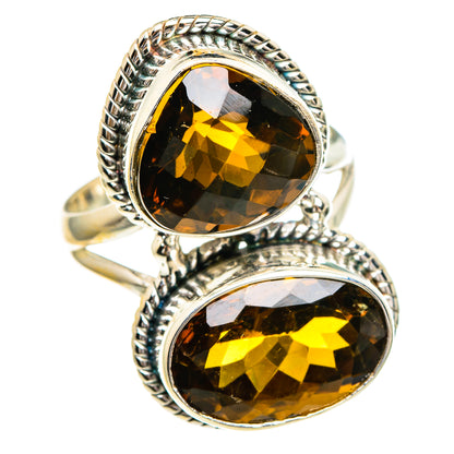 Mandarin Citrine Rings handcrafted by Ana Silver Co - RING86006
