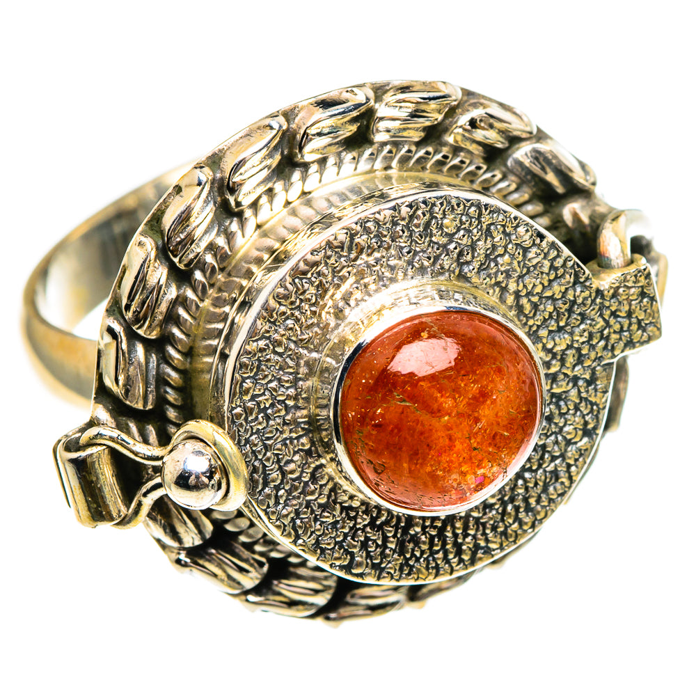 Sunstone Rings handcrafted by Ana Silver Co - RING86011