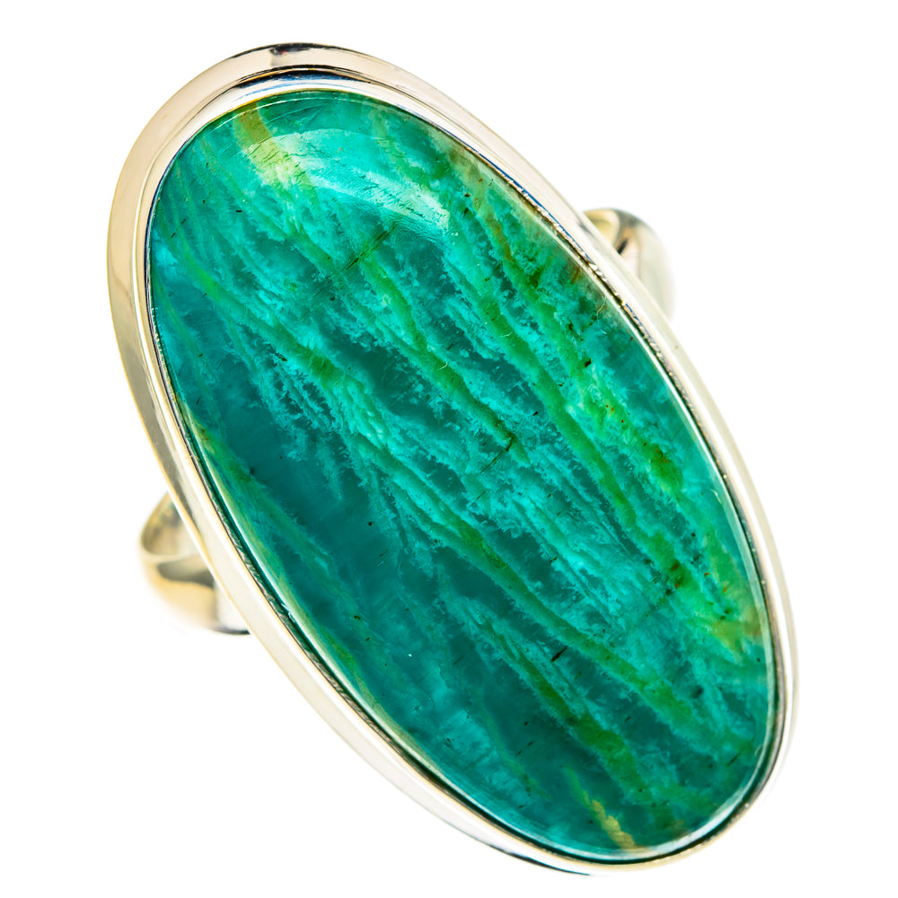 Amazonite Rings handcrafted by Ana Silver Co - RING86030