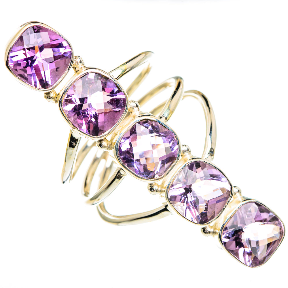 Amethyst Rings handcrafted by Ana Silver Co - RING86040