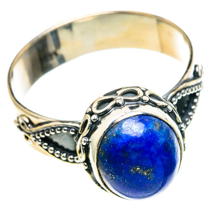 Lapis Lazuli Rings handcrafted by Ana Silver Co - RING86046