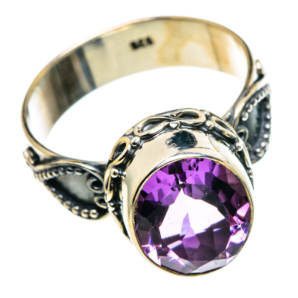 Amethyst Rings handcrafted by Ana Silver Co - RING86071