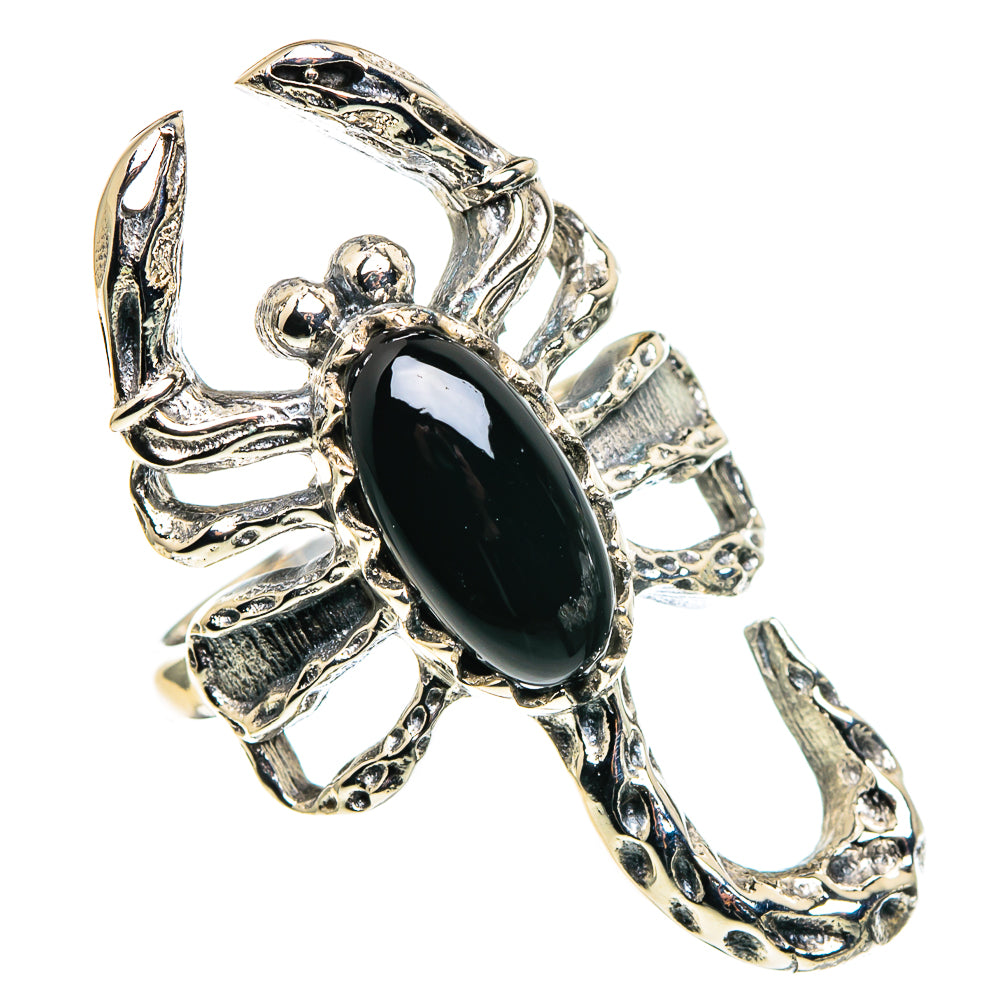 Black Onyx Rings handcrafted by Ana Silver Co - RING86077
