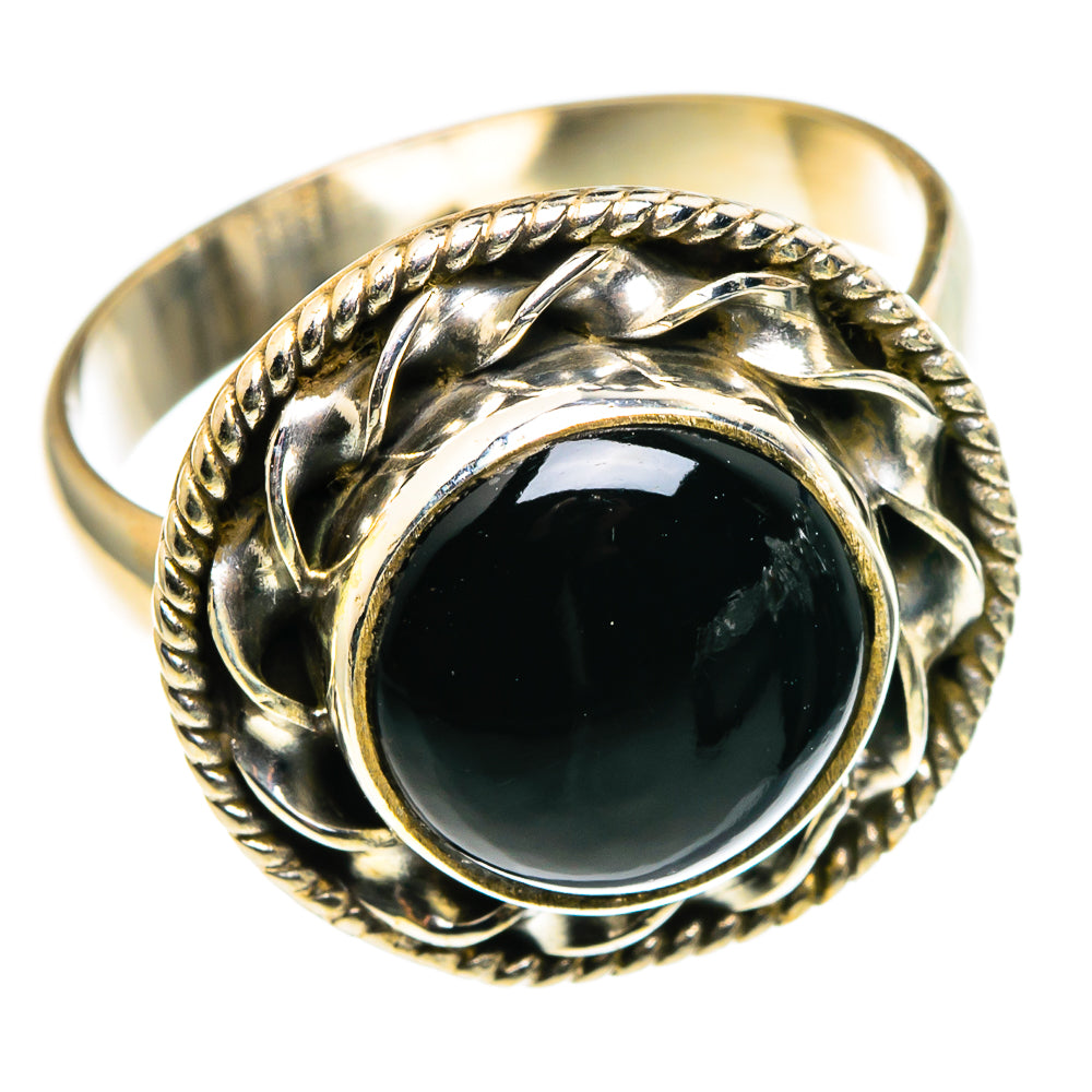 Black Onyx Rings handcrafted by Ana Silver Co - RING86118