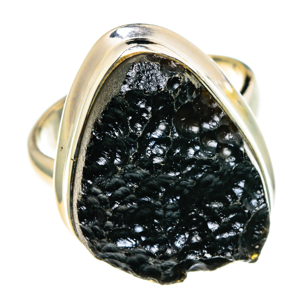 Tektite Rings handcrafted by Ana Silver Co - RING86119