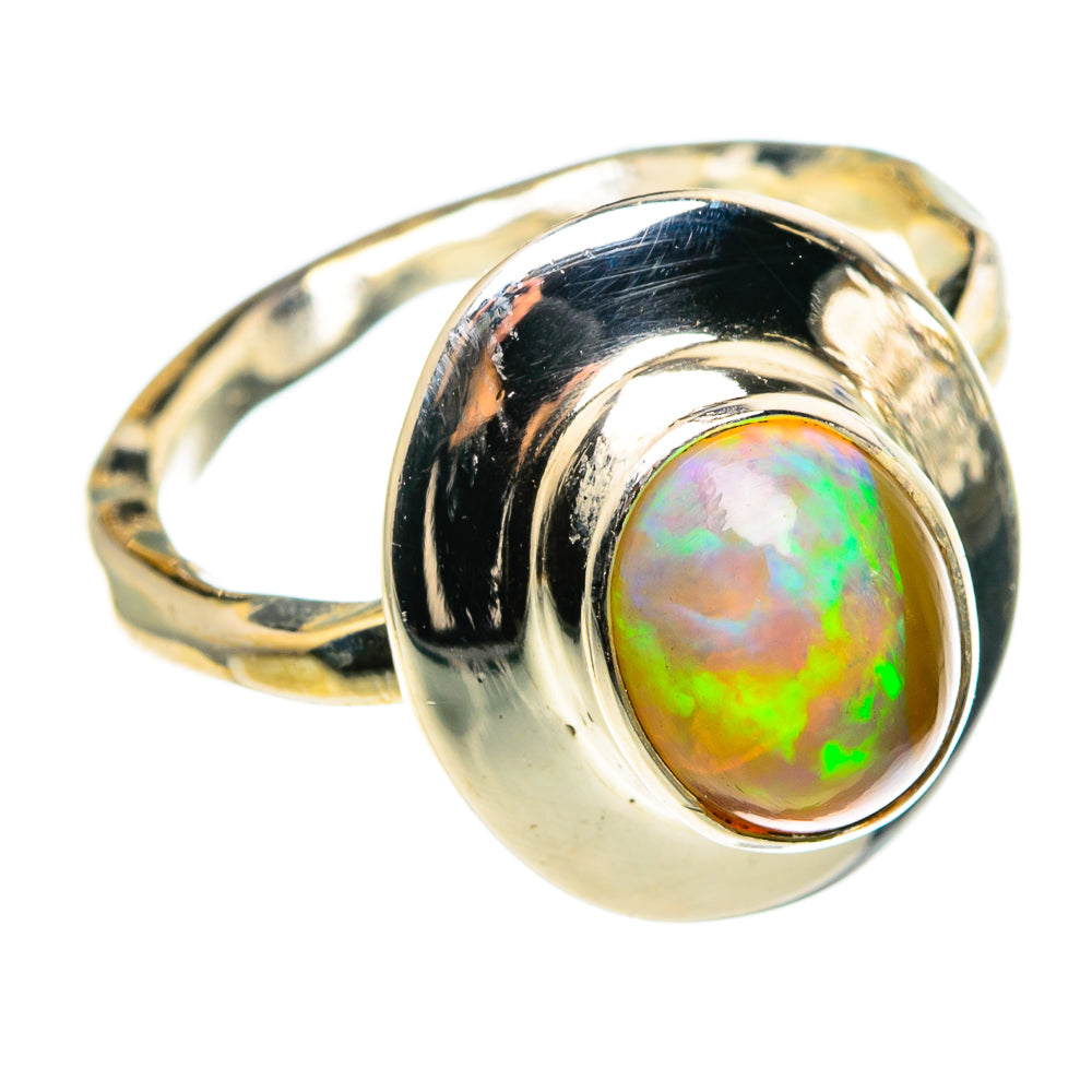 Ethiopian Opal Rings handcrafted by Ana Silver Co - RING86126