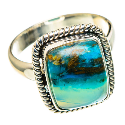 Peruvian Opal Rings handcrafted by Ana Silver Co - RING86132