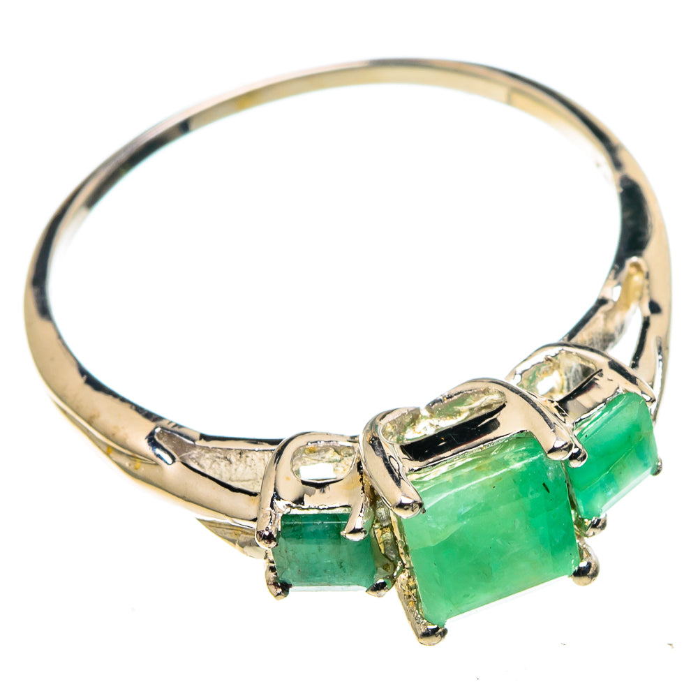 Emerald Rings handcrafted by Ana Silver Co - RING86138