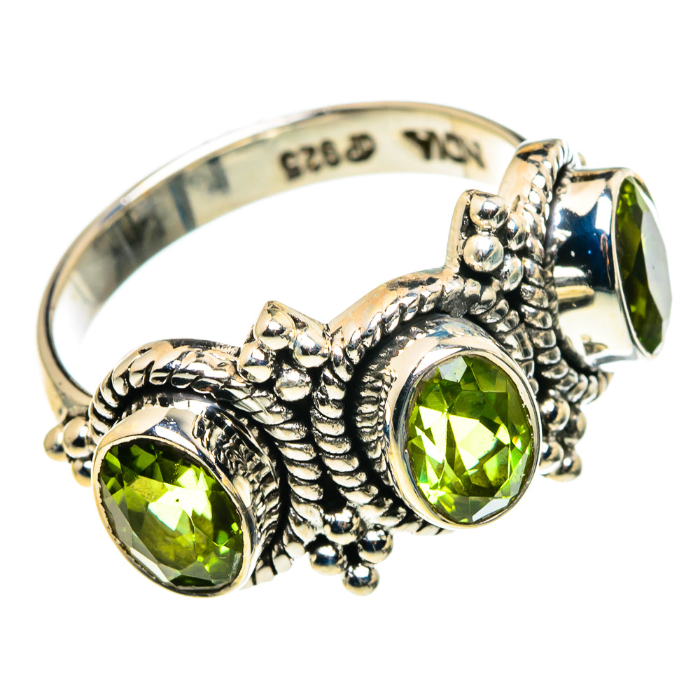 Peridot Rings handcrafted by Ana Silver Co - RING86139